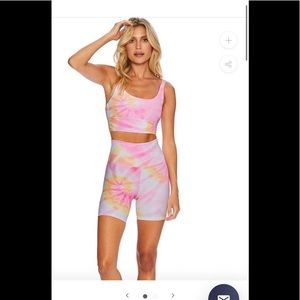 Beach Riot Ribbed Biker Short Set